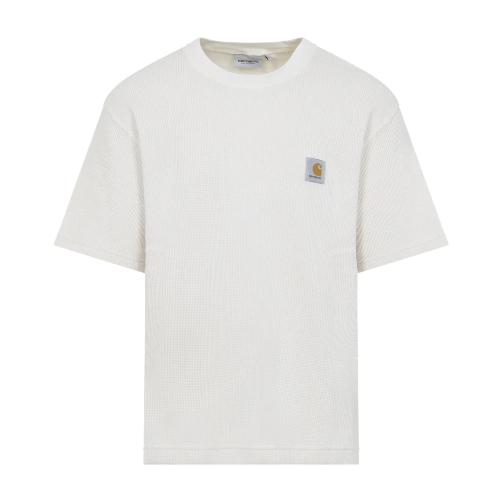 Carhartt Wip Men's Beige Nelson Waffle T-Shirt