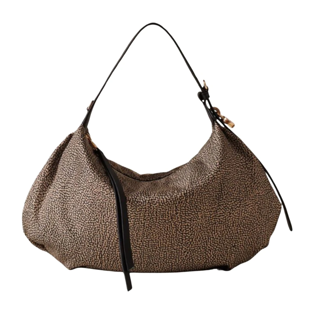 Borbonese Black Shoppers - Female - Shoulder Bags - One Size - Bags