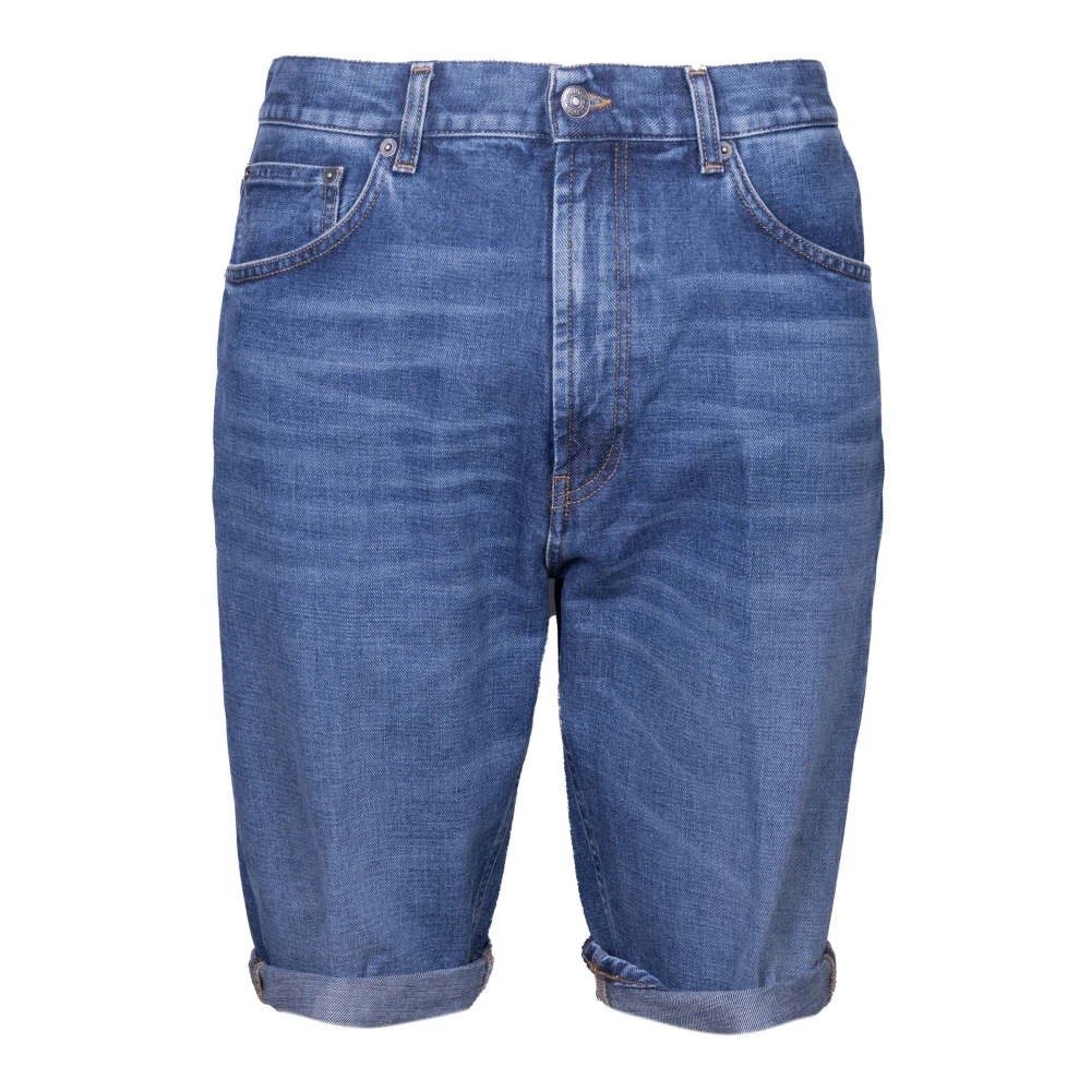 Dondup Men's Blue Lenz Bermuda Shorts