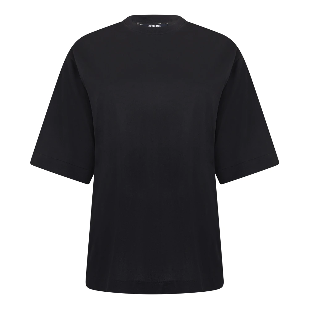 Jacquemus Black T-Shirt Le Ventadou - Female - T-Shirts - S - Tops