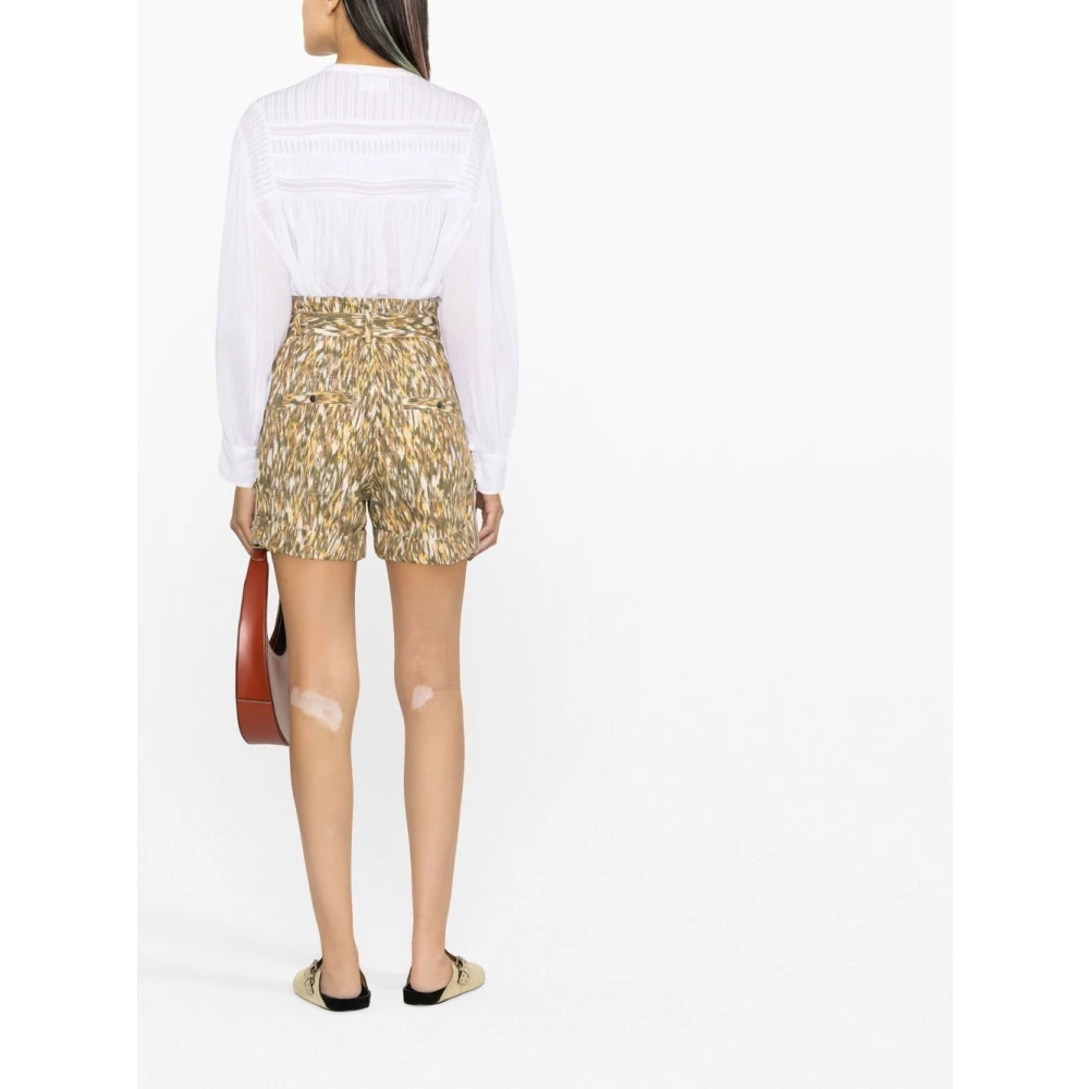 Isabel marant Witte kanten detail shirt White Dames