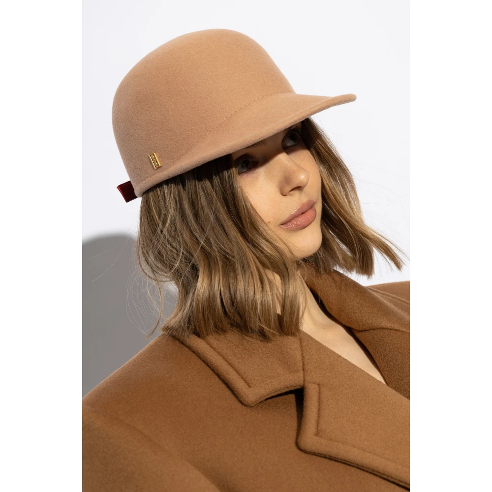 By Malene Birger Wollen muts Fridie By Herenne Birger Beige Dames