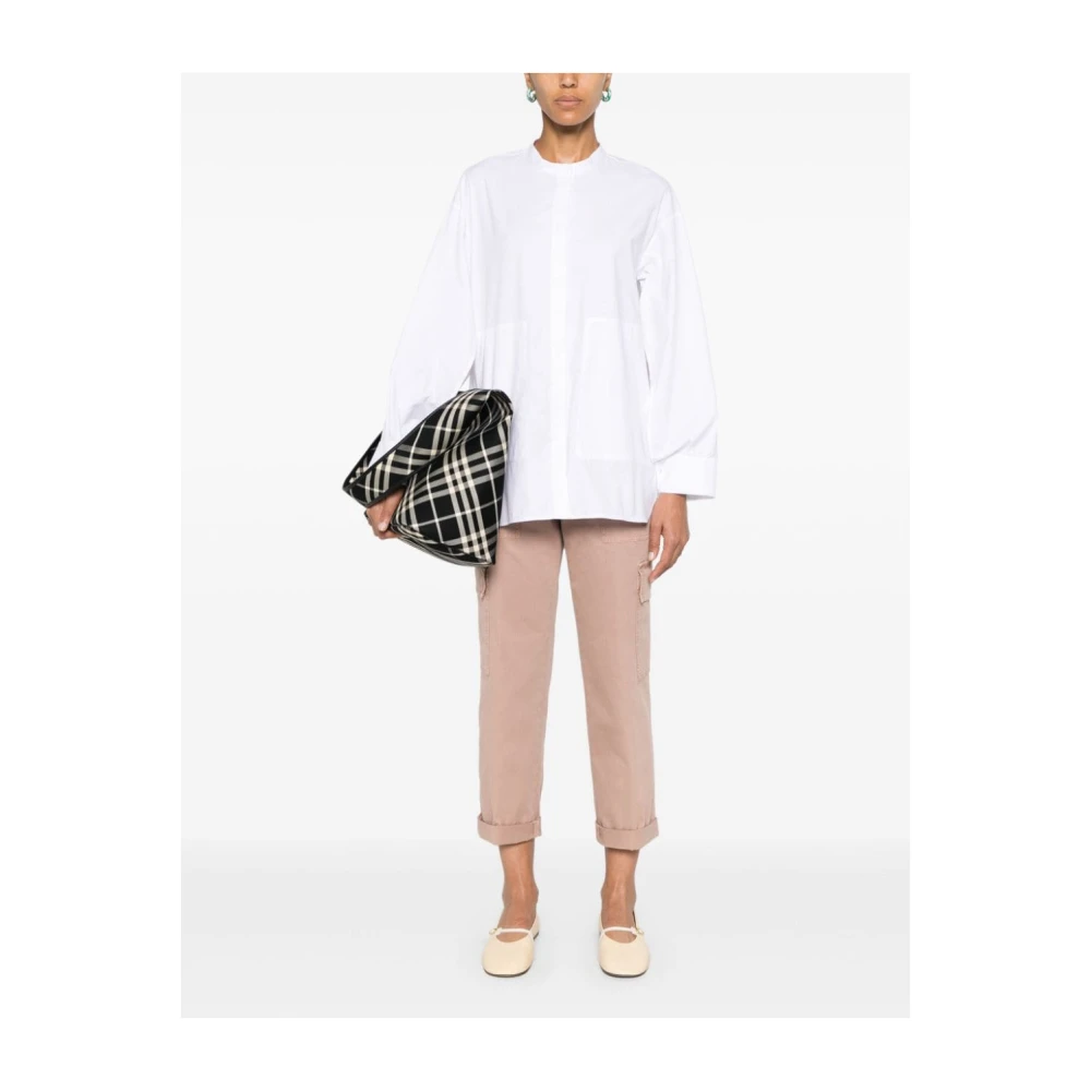 Max Mara Witte shirts voor vrouwen Aw24 White Dames
