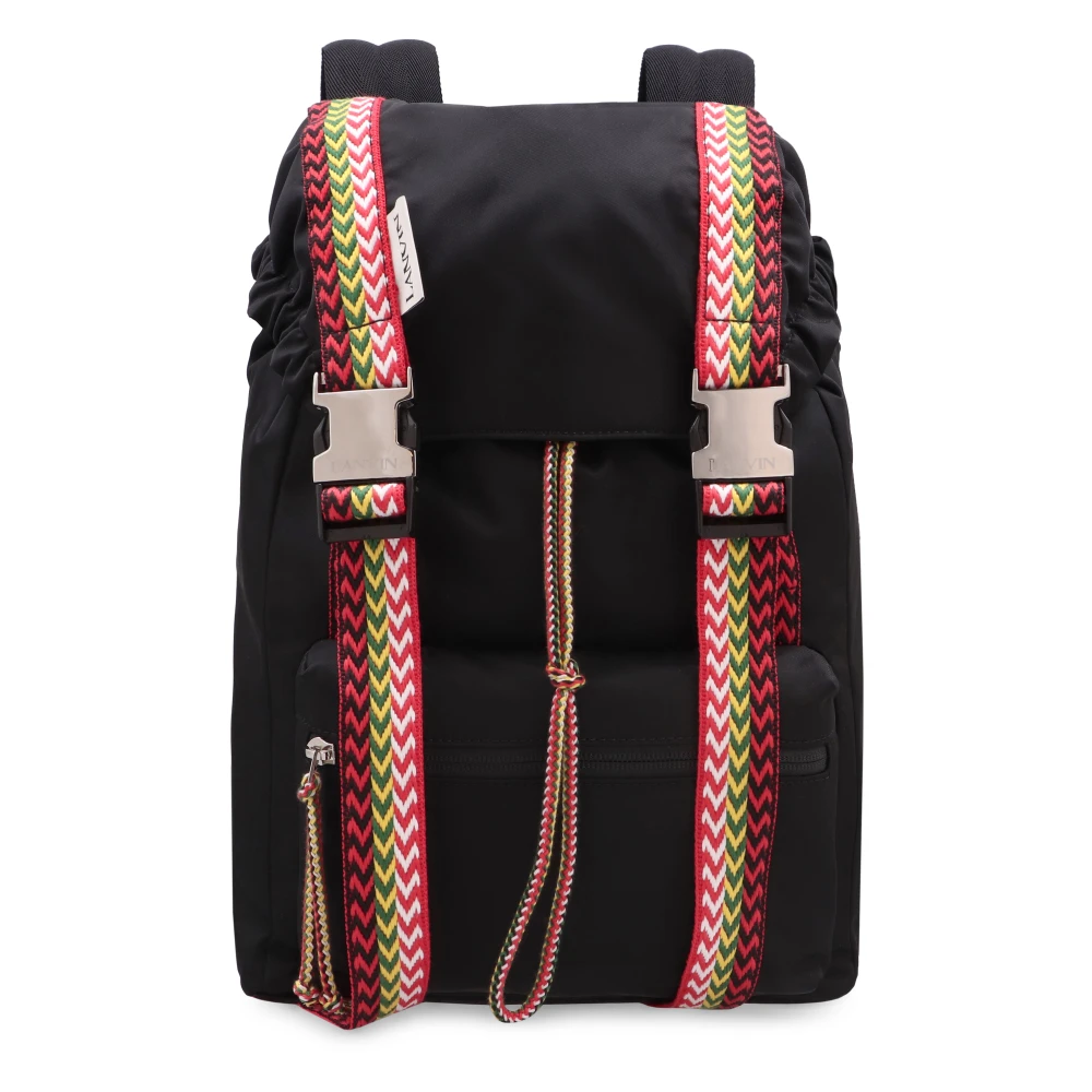 Lanvin Backpacks Black Heren