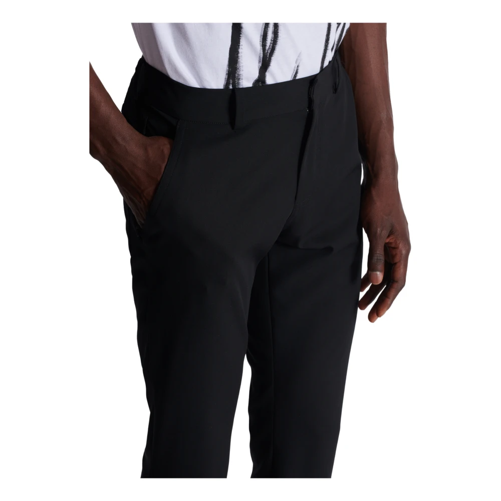 Balmain Op maat gemaakte bootcut grain de poudre-broek Black Heren
