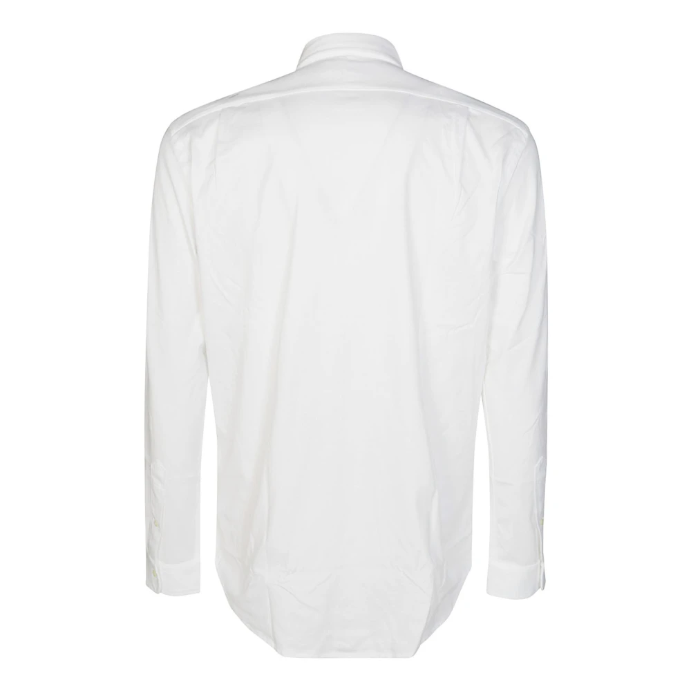 Polo Ralph Lauren Linnen Bermuda Shirt White Heren