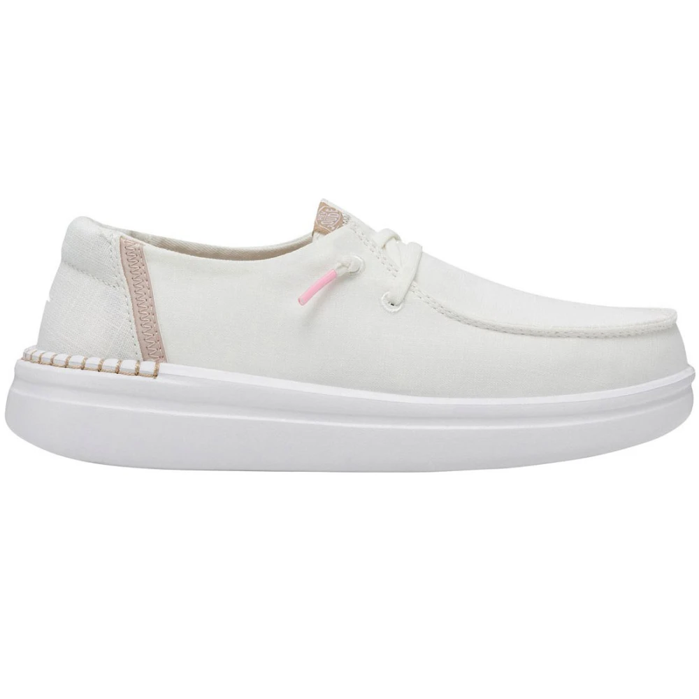 Hey Dude Vita Sneakers Wendy Rise Bekväma Lätta White, Dam