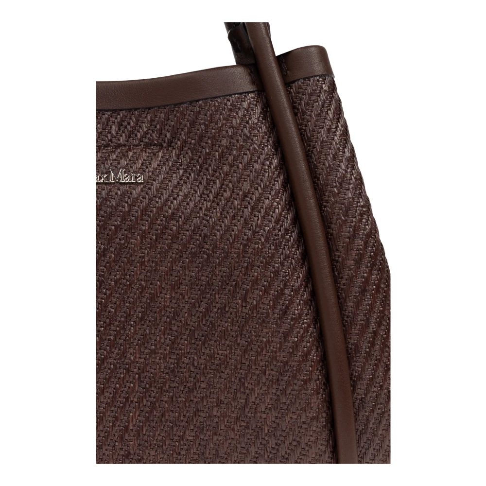 Max Mara Zomer marine XS handtas Brown Dames