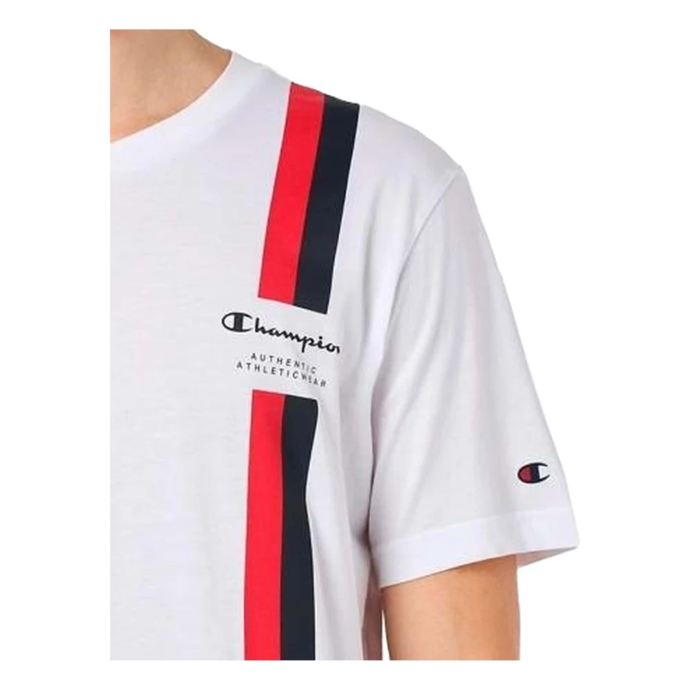 Champion Crewneck T-Shirt White Heren