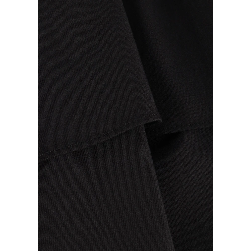 Co'Couture Crisp Collar Blouse Black Dames