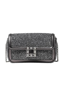 silver-tweed-chain-strap-clutch