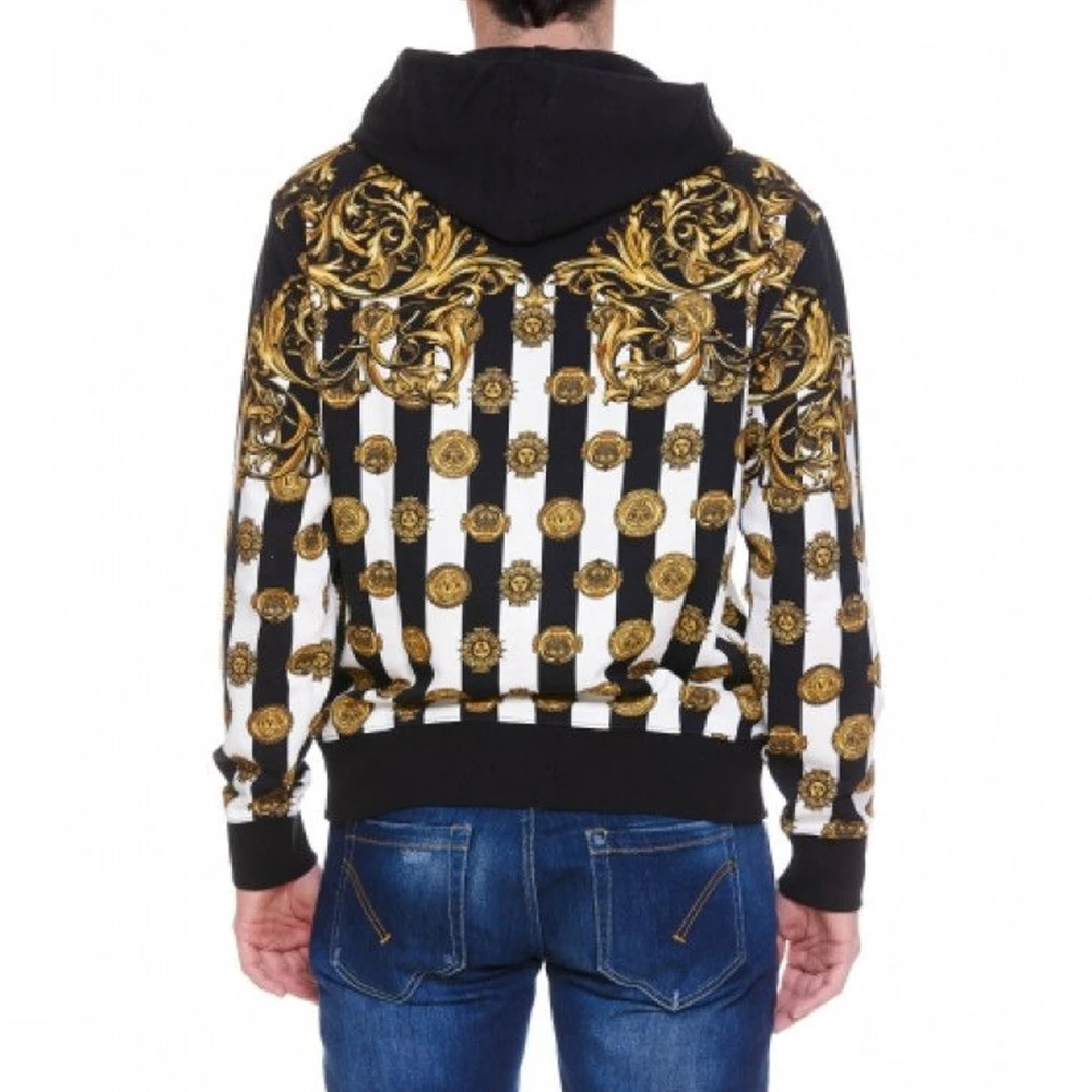 Versace Jeans Couture Bedrukte hoodie Multicolor Heren