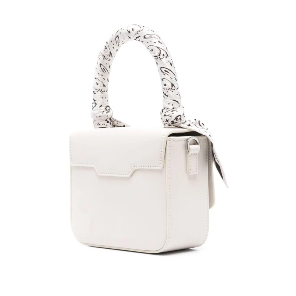 Amiri Witte leren handtas Beige Dames