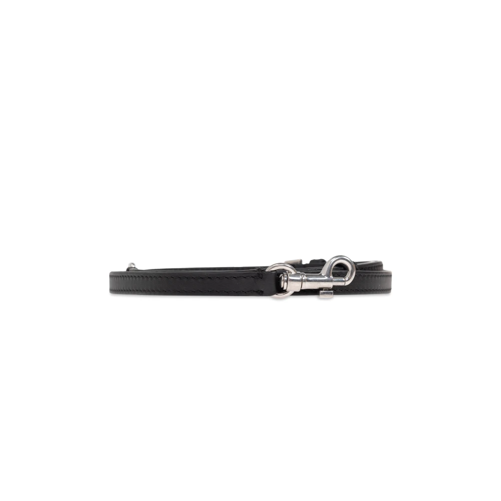 Dolce & Gabbana Leren schoudertas Black Heren