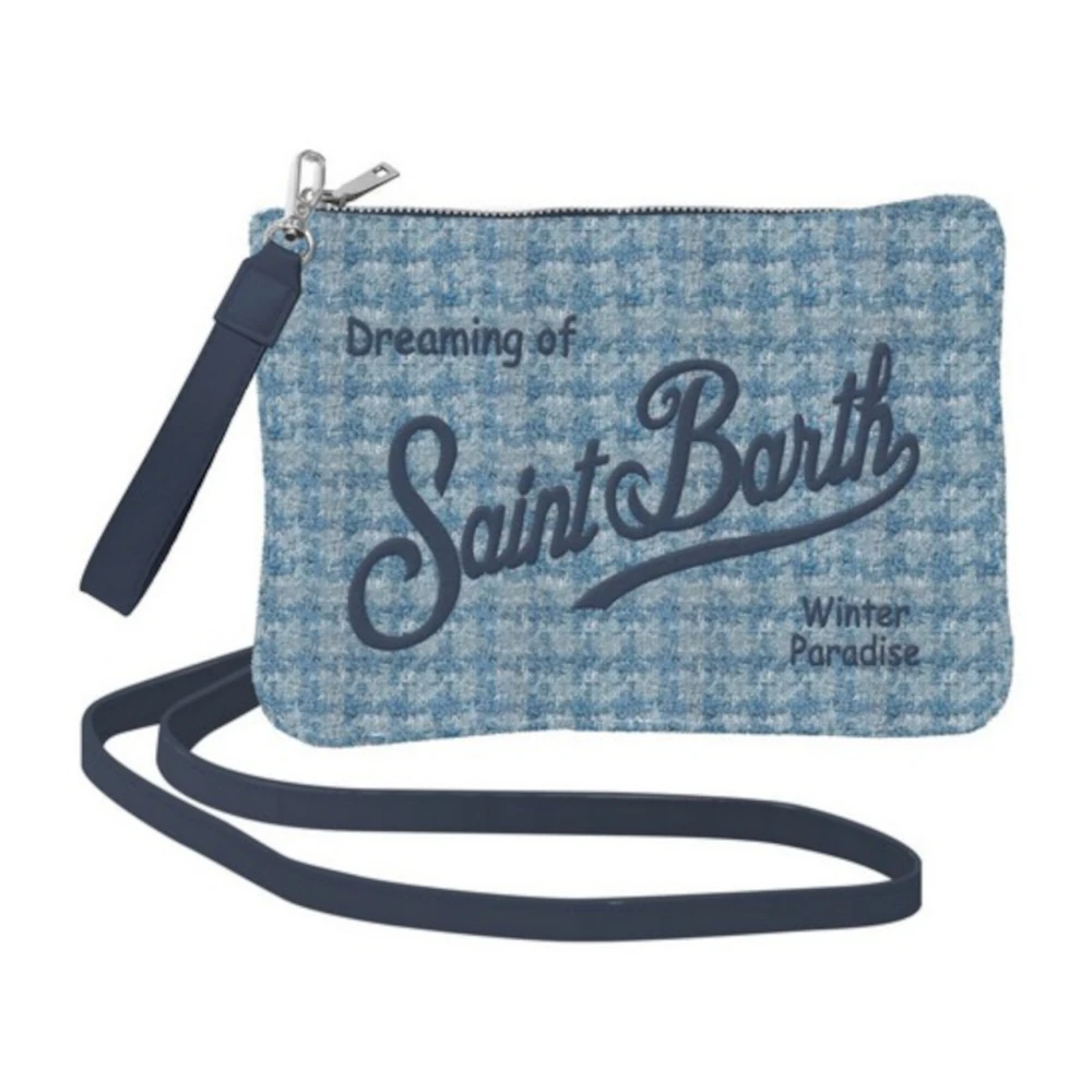 MC2 Saint Barth Blauwe tassen voor stijlvolle outfits Blue Dames