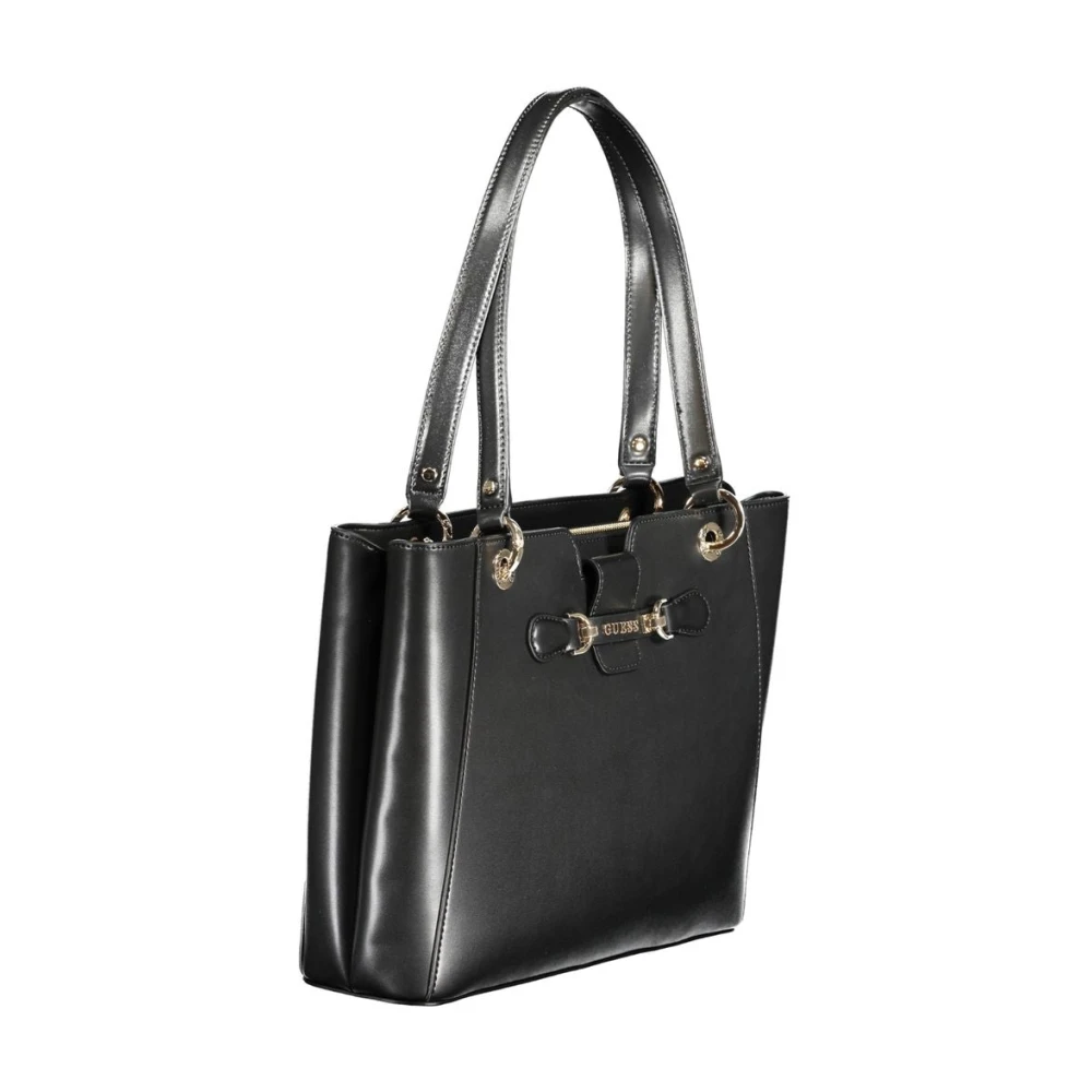 Guess Zwarte Polyethyleen Handtas Black Dames
