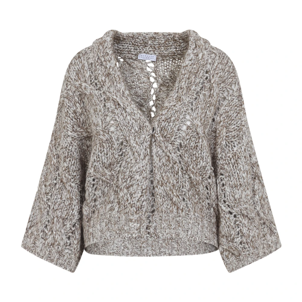 Knitwear > V-neck Knitwear - - Brunello Cucinelli - Modalova