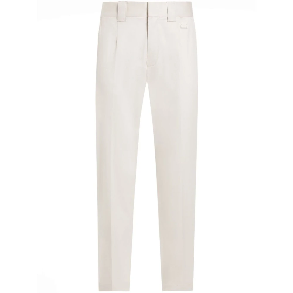 Dolce & Gabbana Beige Stijlvolle Broek Beige Heren