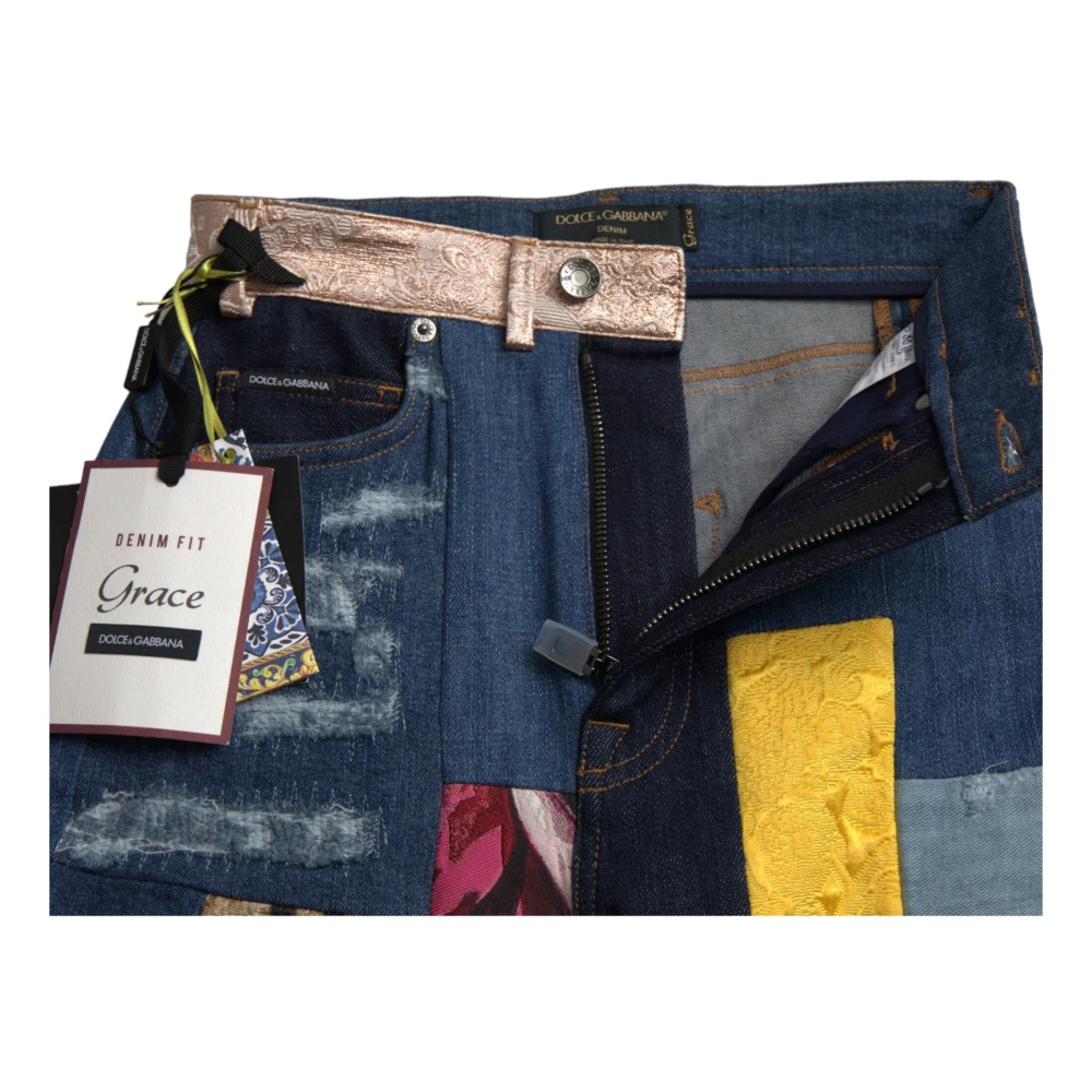 Dolce & Gabbana Skinny Jeans Multicolor Dames