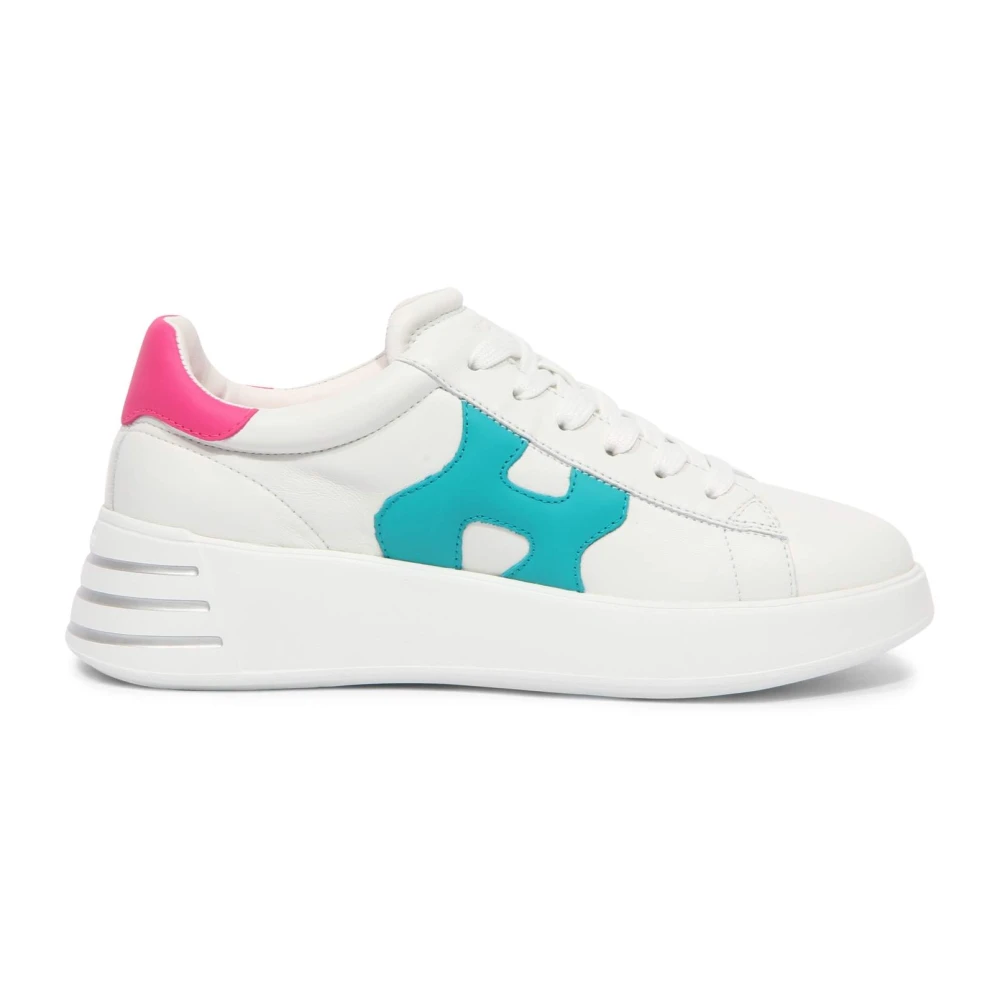 Hogan Women's White Rebel Shoes With Memory Foam Technology