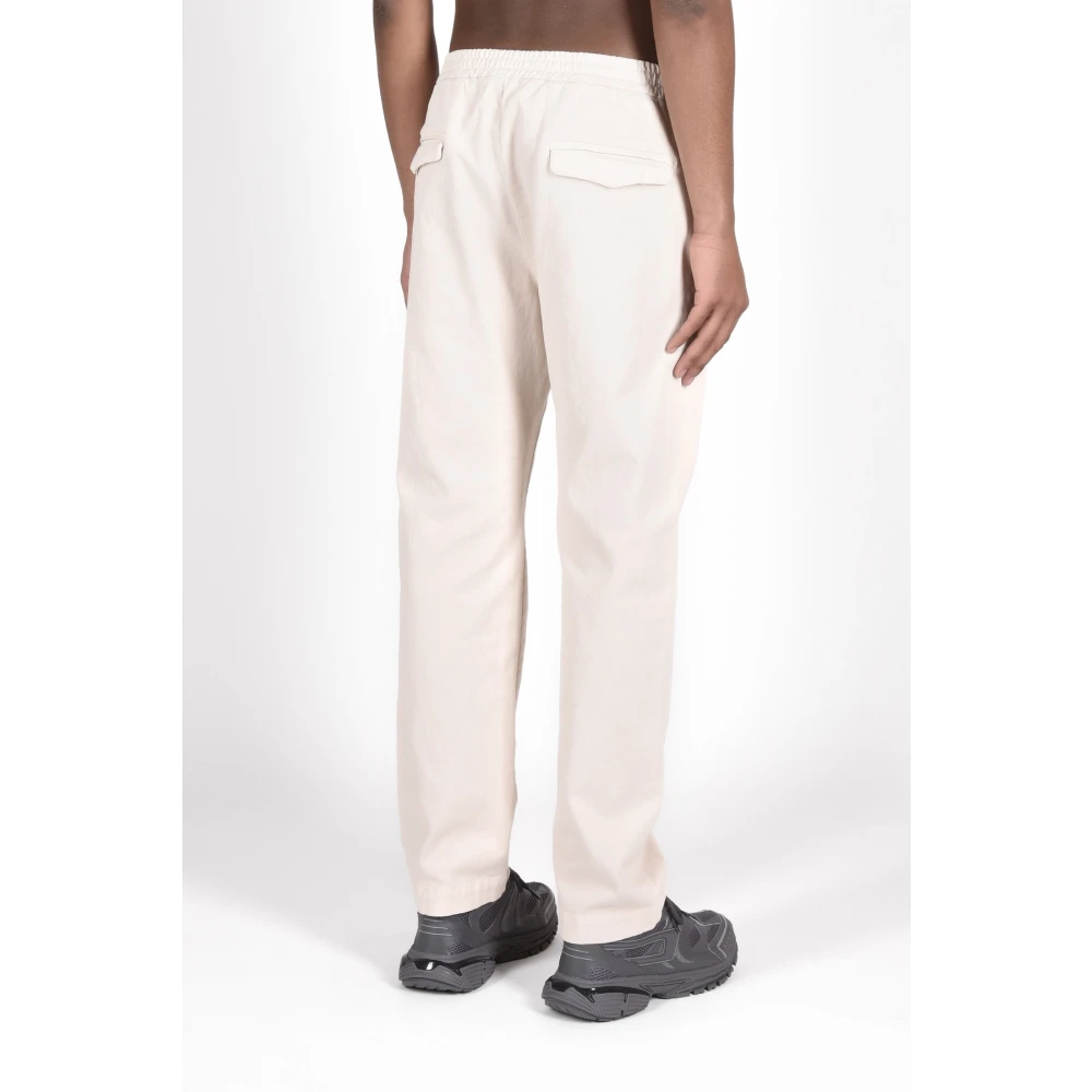 Barena Venezia Katoenmix Slim Fit Broek White Heren