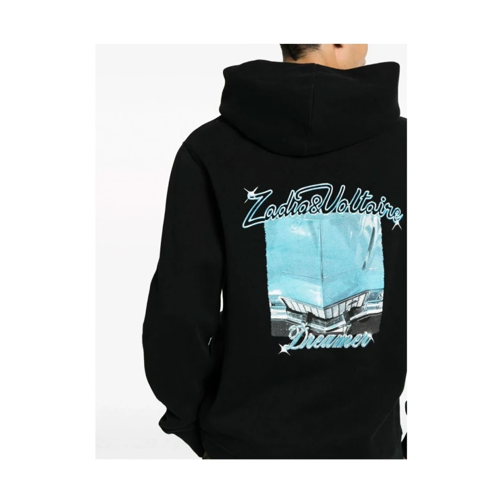 Zadig & Voltaire Stijlvol T-shirt voor mannen Black Heren