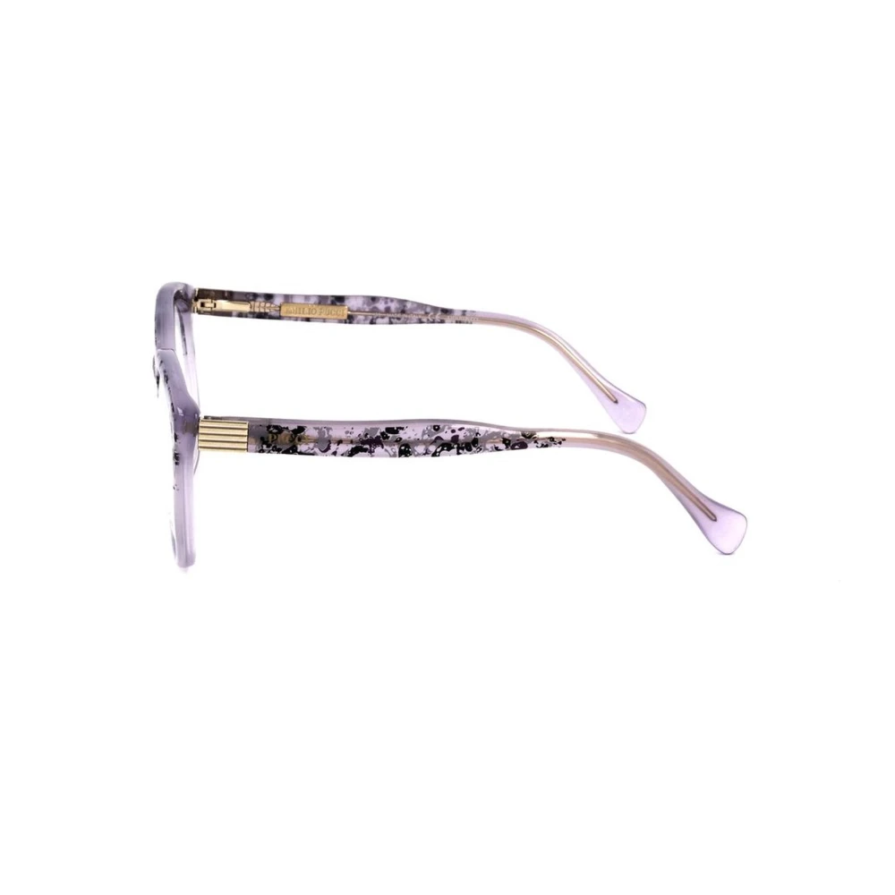 EMILIO PUCCI Paarse Plastic Montuur Bril voor Vrouwen Purple Dames