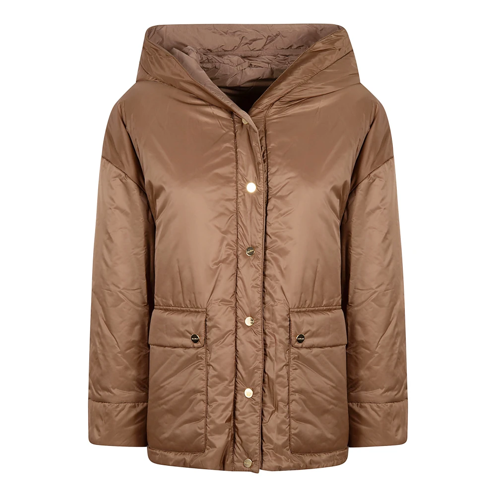 Max Mara Bruine Jassen THE Cube Greenmo Brown Dames