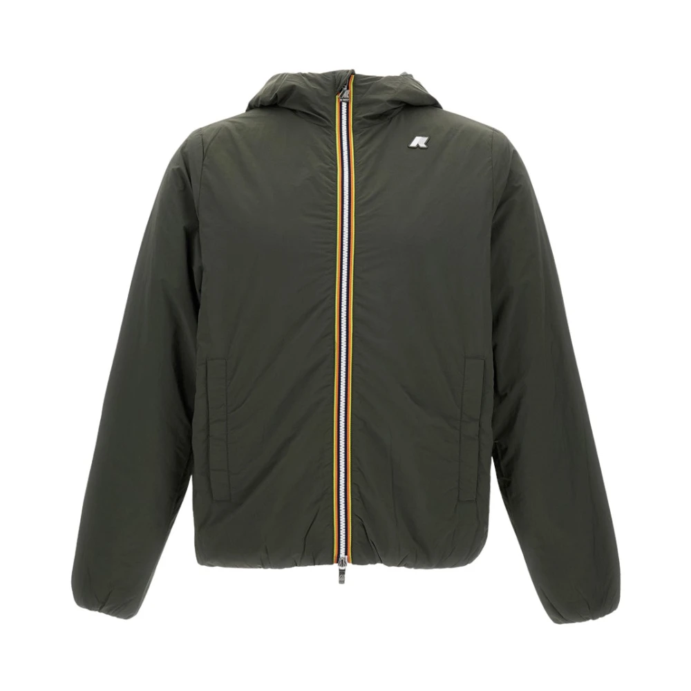 K-Way Uomo Verde Jack Plain Warm - Corto Giacche - Corto Giacche - M - Immagine 3