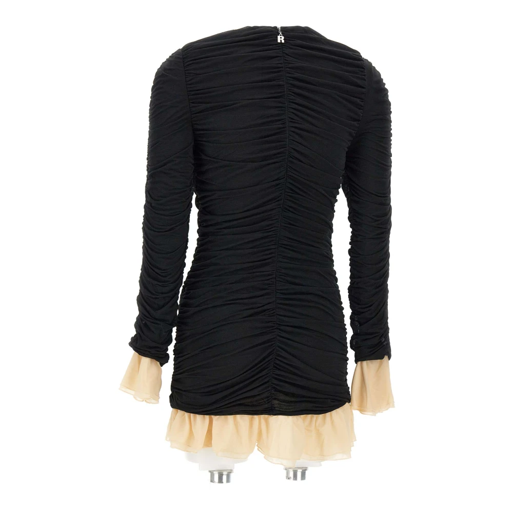 Rotate Birger Christensen Zwarte Elegante Jurk Black Dames