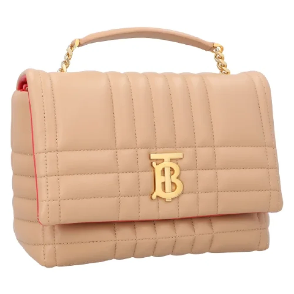 Burberry Leather handbags Beige Dames