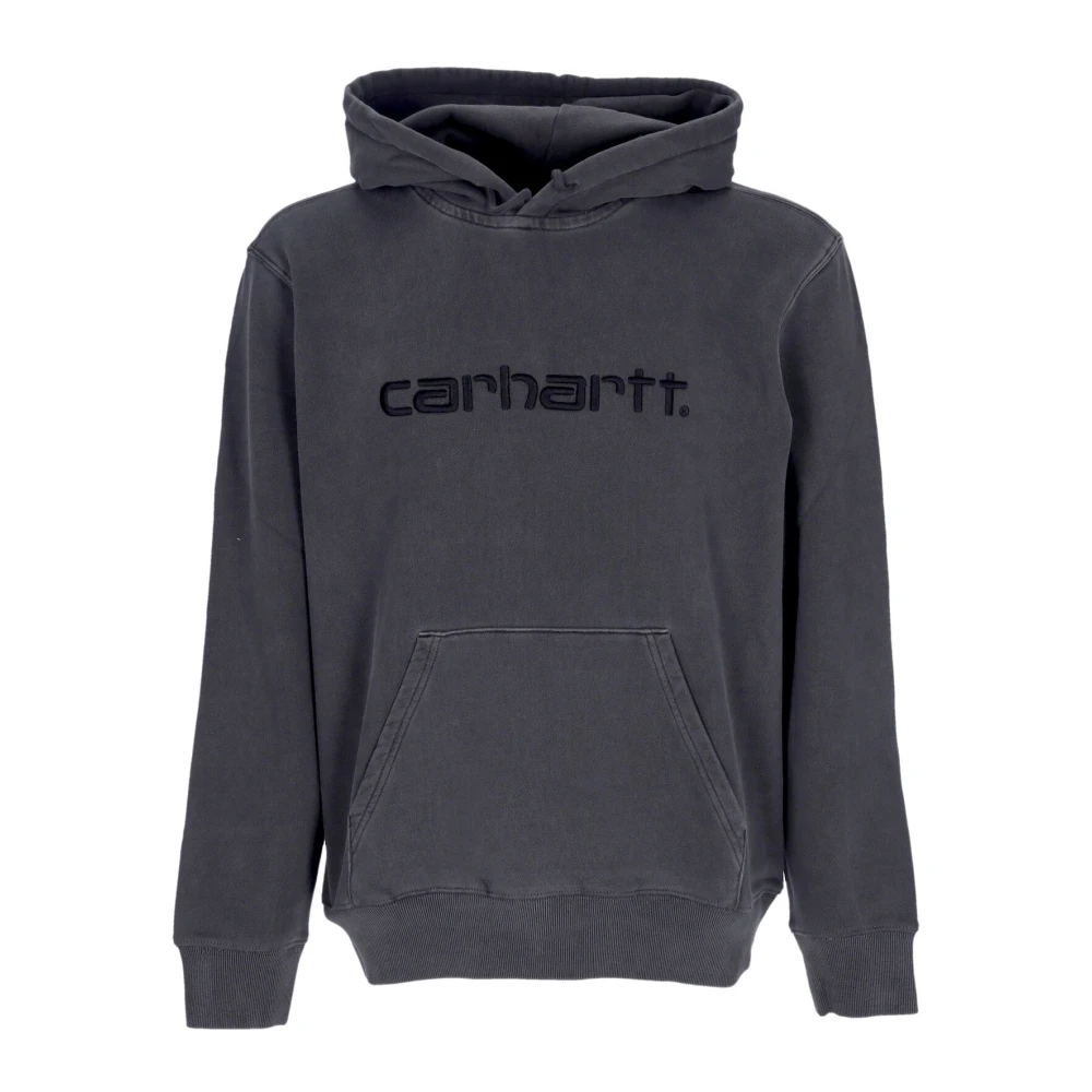 Carhartt WIP Zwarte Lichtgewicht Hoodie Duster Black Heren