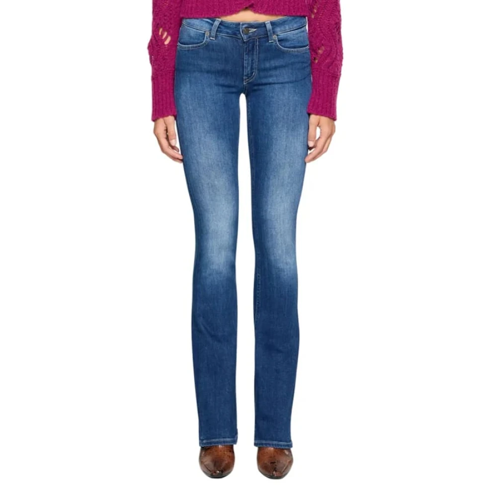 Dondup Women's Blue Monroe Five-Pocket Skinny Jeans