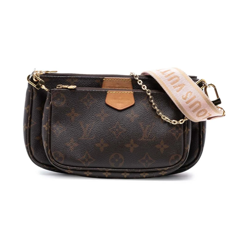 Louis Vuitton Vintage Women's Brown Pre-Owned Shoulder Bag