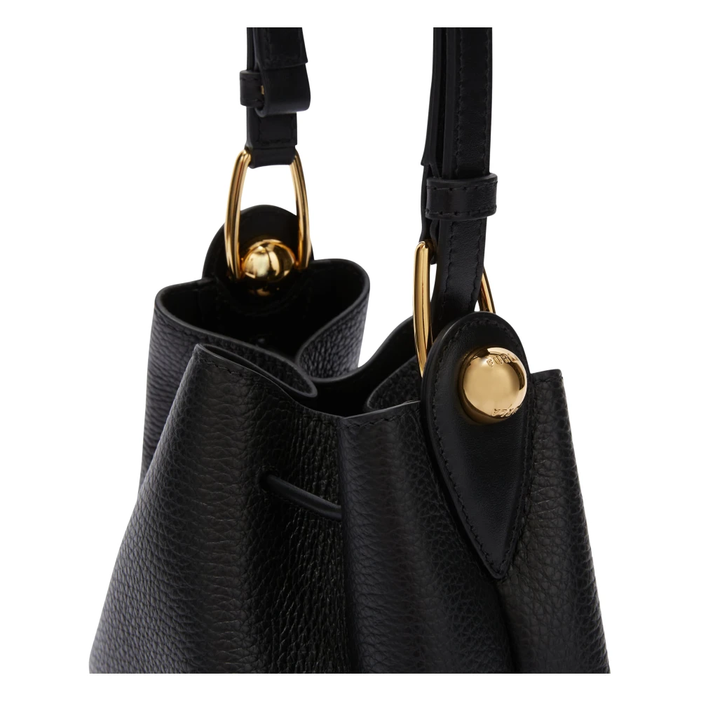 Furla Sfera Bucket Tas Mini Black Dames