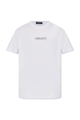 T-shirt med upphöjd logotyp