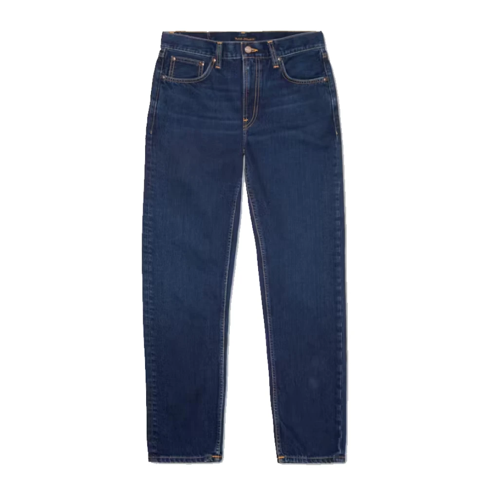 Nudie Jeans Regular Fit Indigo Denim Jeans Blue Heren