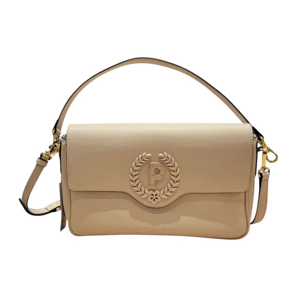 Pollini Vrouw Beige Tassen Dames, One Size, Leer, Sc 4583Pp 0Nsg 0 Crossbodytas