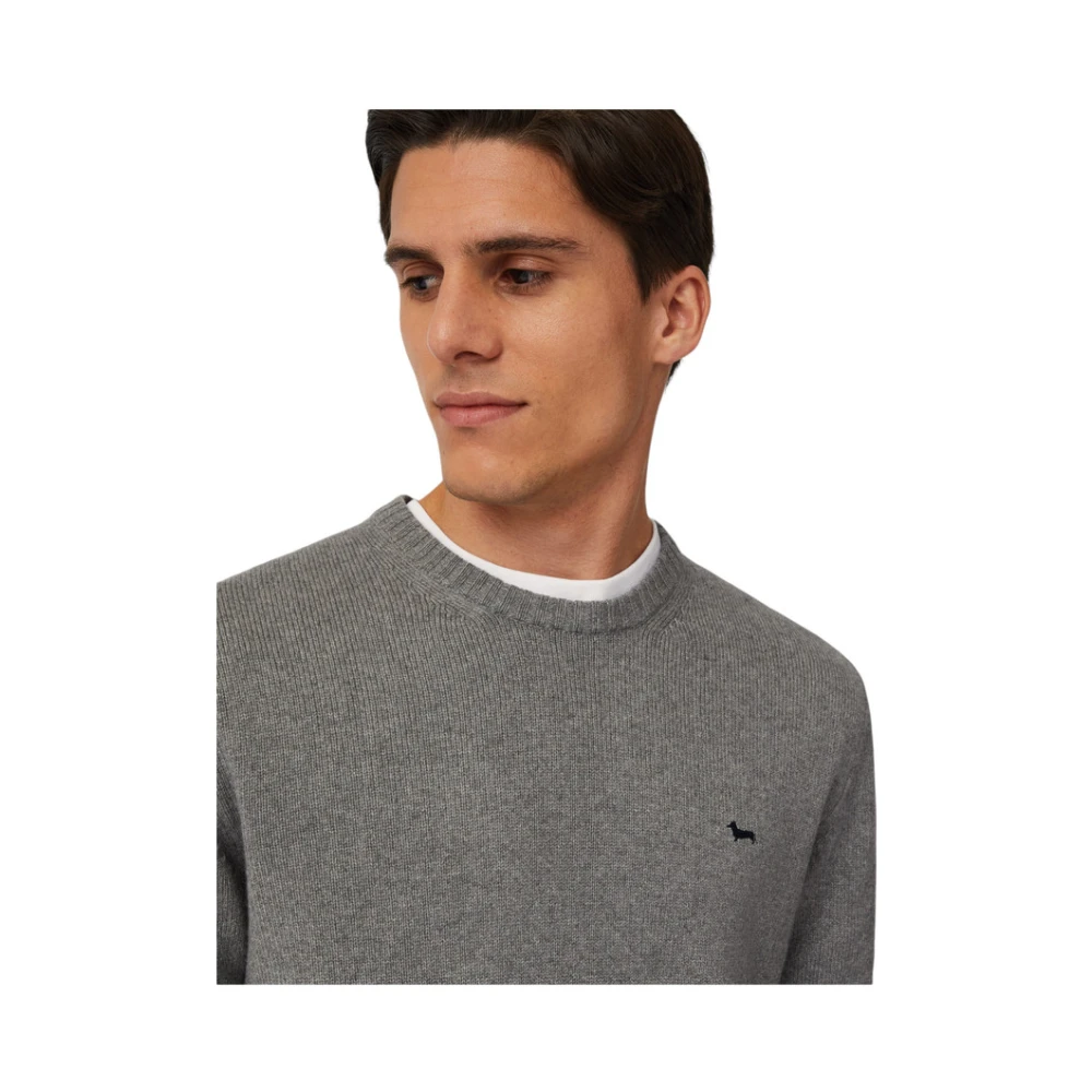 Harmont & Blaine Trui met ronde hals Gray Heren