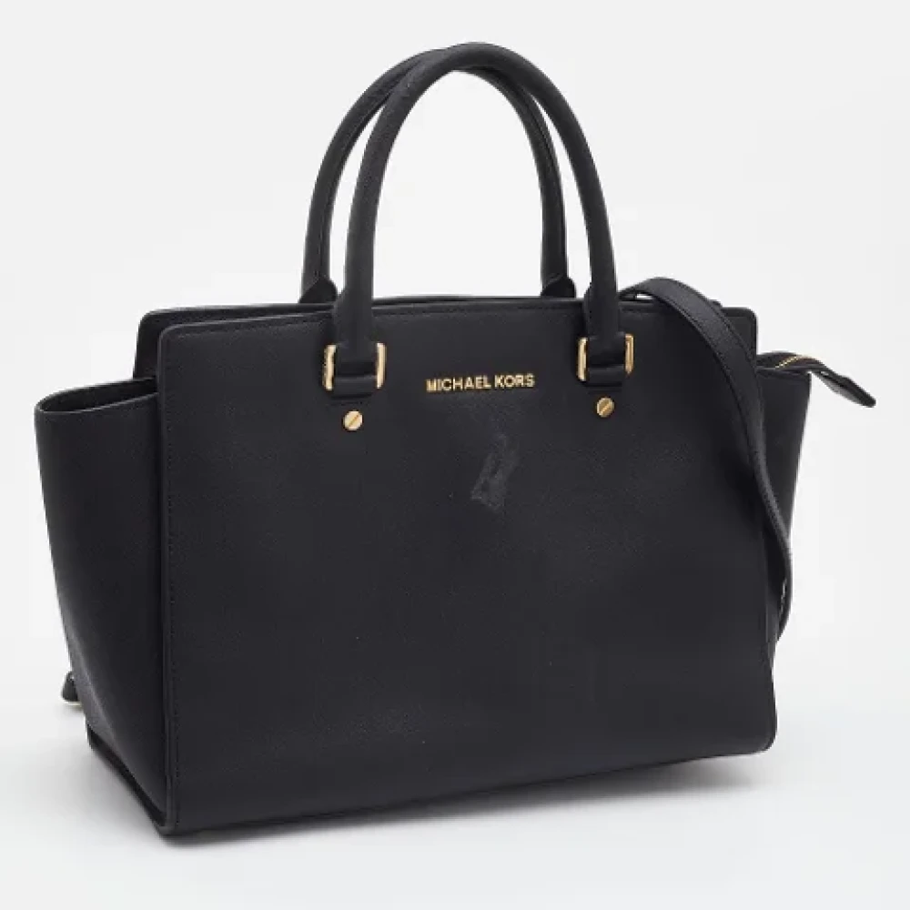 Michael Kors Pre-owned Leather handbags Black Dames