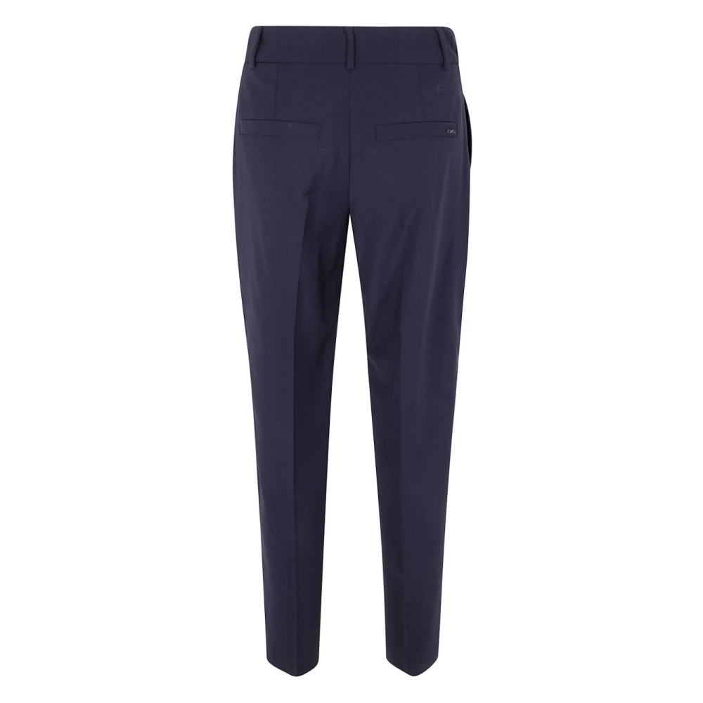 Seventy Blauwe Casual Broek Blue Dames