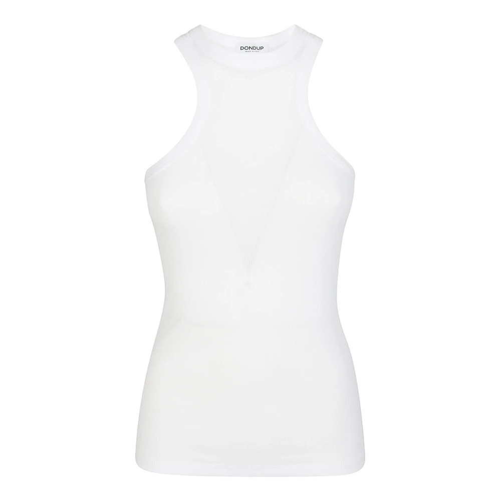 Dondup Donna Bianco Top, S, New,