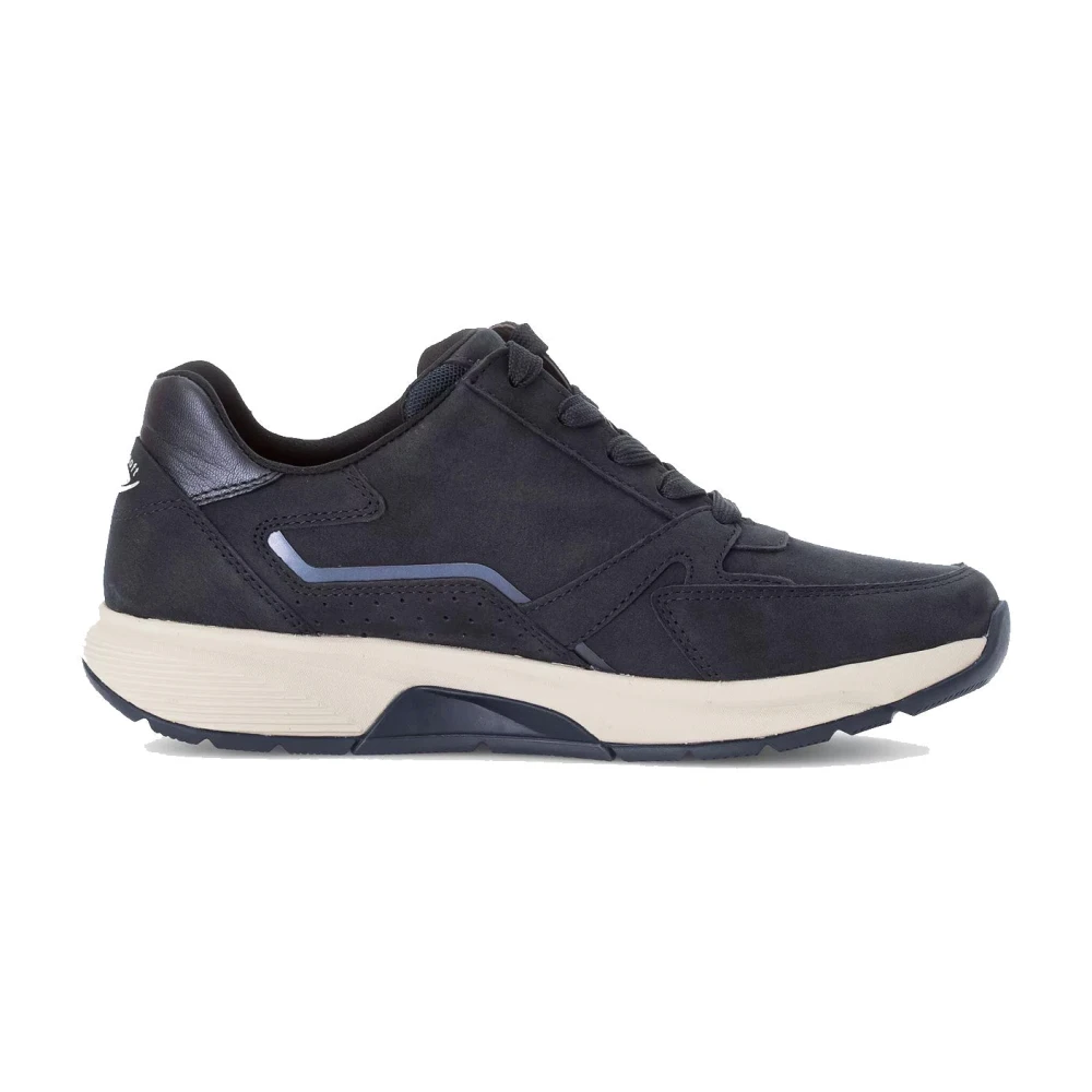 Gabor Blauwe rollende sneaker voor vrouwen Dames Schoenen