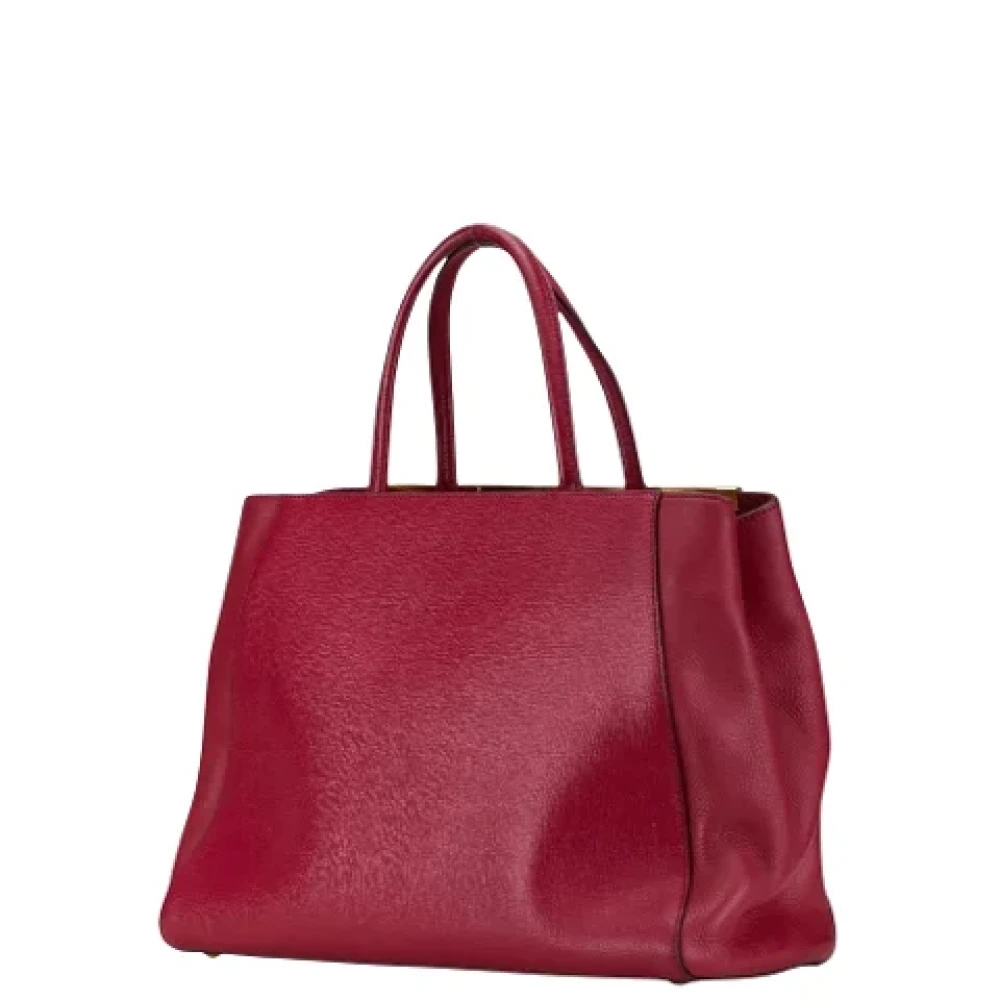 Fendi Vintage Pre-owned Leather fendi-bags Red Dames