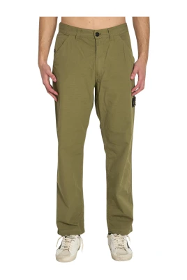 Mercerised Cotton Ripstop Cargo Pants