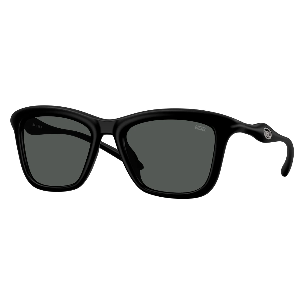 Diesel Unisex Black Stylish Sunglasses With Color Code - Sunglasses - 53 Mm - Accessories