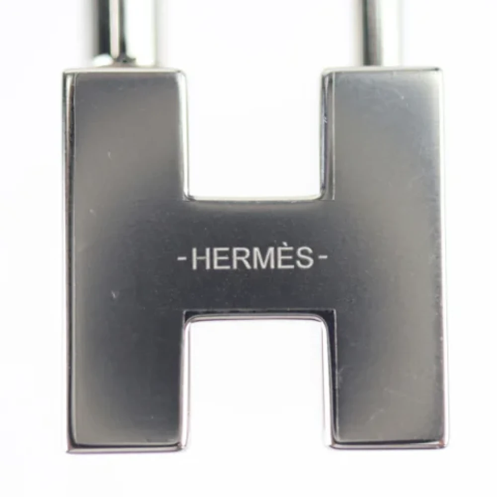 Hermès Vintage Pre-owned Metal key-holders Gray Dames