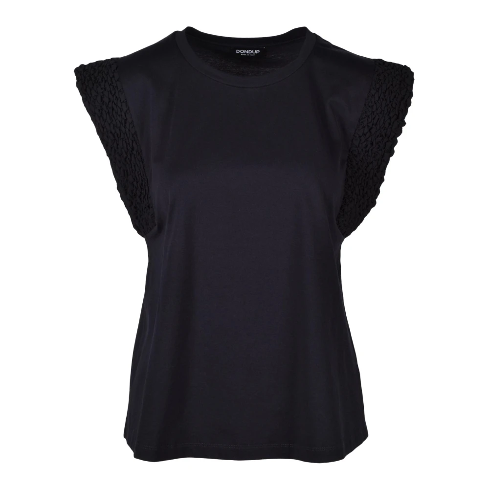 Dondup Katoenen T-shirt Black Dames