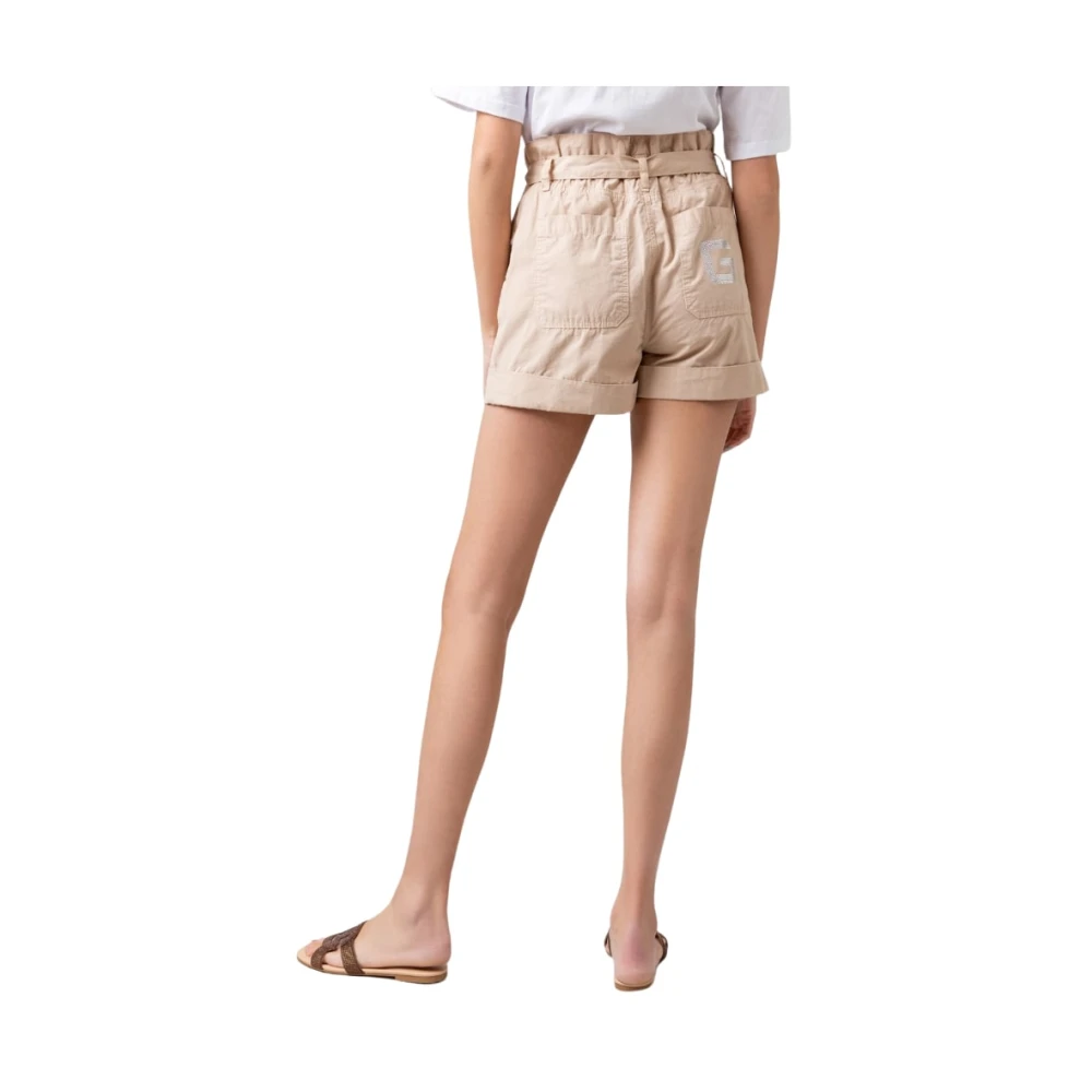 Gaëlle Paris Shorts voor vrouwen Zomercollectie Beige Dames