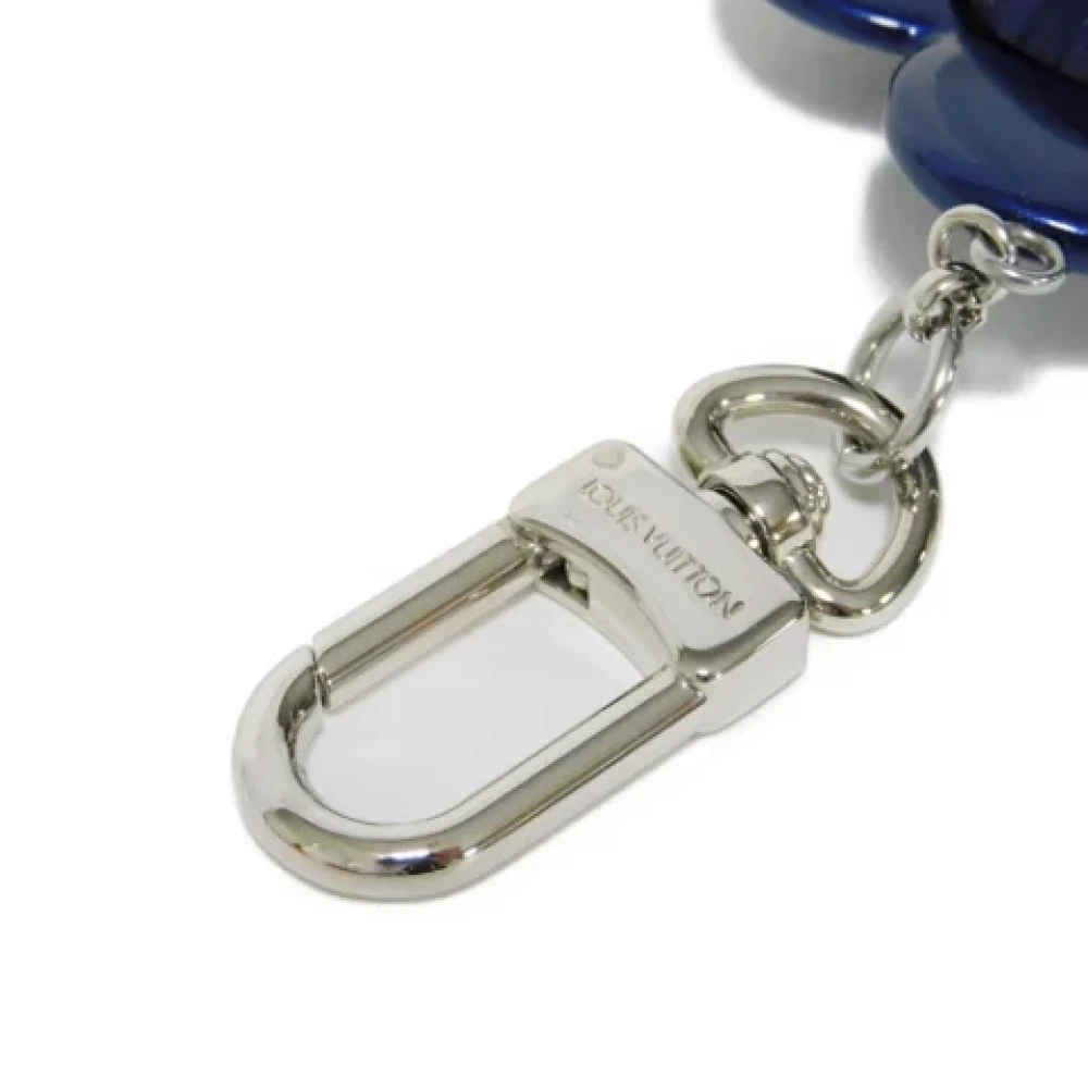 Louis Vuitton Vintage Pre-owned Metal key-holders Blue Unisex